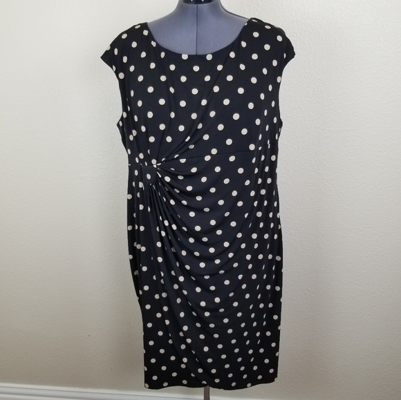 polka dot dress size 24